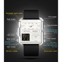 Часы наручные электронные, d-4.1 см, будильник, календарь, водонепроницаемые Часы наручные электронные, d-4.1 см, будильник, календарь, водонепроницаемые