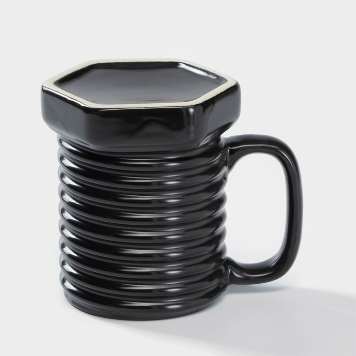 Кружка керамическая &laquo;Болт&raquo;, 350 мл, цвет МИКС