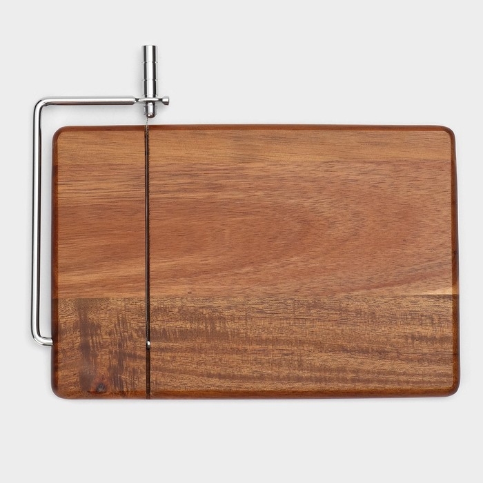 Доска для нарезки сыра Magistro, 24,5×16,5 см, акация Доска для нарезки сыра Magistro, 24,5×16,5 см, акация