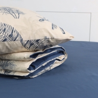 Постельное бельё "Этель" Дуэт Сalamus 143*215 см-2 шт., 220*240 см, 70*70 см-2 шт, бязь 125 г/м2, хл 100%