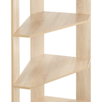 Стеллаж угловой №4, 480х480х1800, Сонома Стеллаж угловой №4, 480х480х1800, Сонома