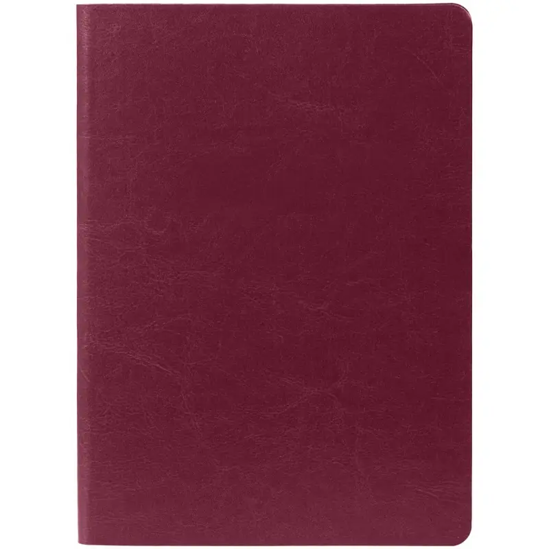 Ежедневник Nebraska Flex, недатированный, бордовый с серебристым