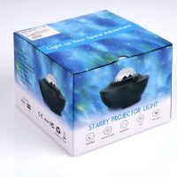Световой прибор «Звёздное небо» 19 см, динамик, свечение RGB, пульт ДУ, 5 В, белый Световой прибор «Звёздное небо» 19 см, динамик, свечение RGB, пульт ДУ, 5 В, белый