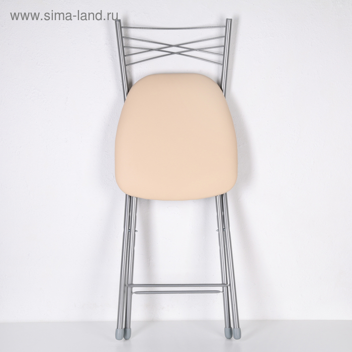 Стул складной &laquo;Ника 1&raquo;, цвет сиденья слоновая кость