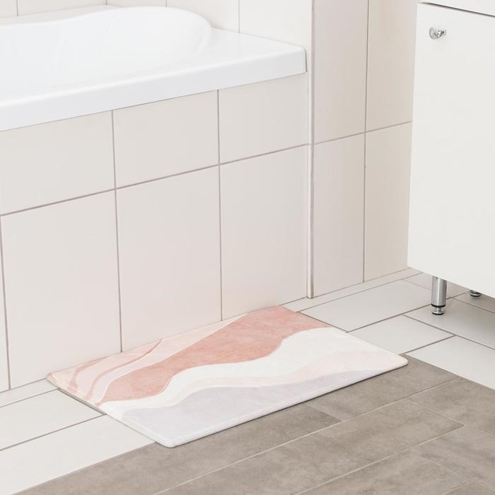 Коврик для дома Доляна &laquo;Песок&raquo;, 40&times;60 см