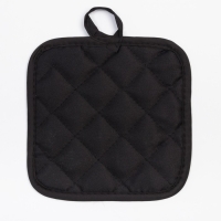 Кухонный набор 2 прихватки Доляна &laquo;Цветочки&raquo; , прихватка 17х17 см, варежка 24х18 см, 100% п/э