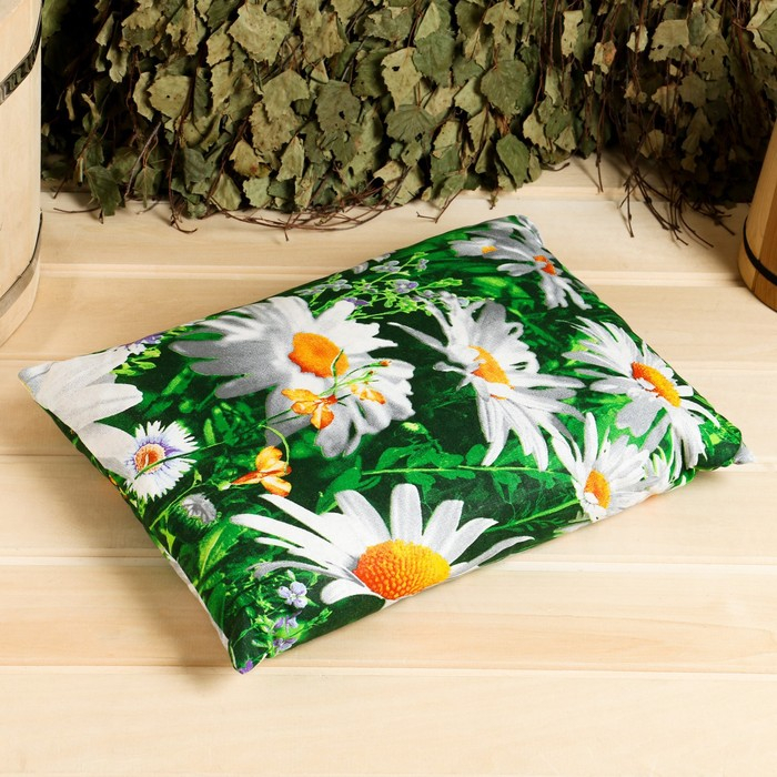 Подушка из стружки можжевельника, 34&times;23см