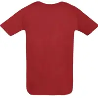 Футболка унисекс Sporty 140 красная, размер L