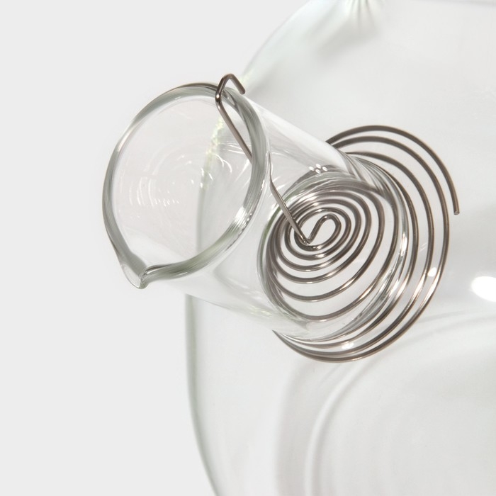 Набор чайный стеклянный Bella Tenero &laquo;Эко&raquo;, 6 предметов: чайник 900 мл, подставка, 4 пиалы 130 мл