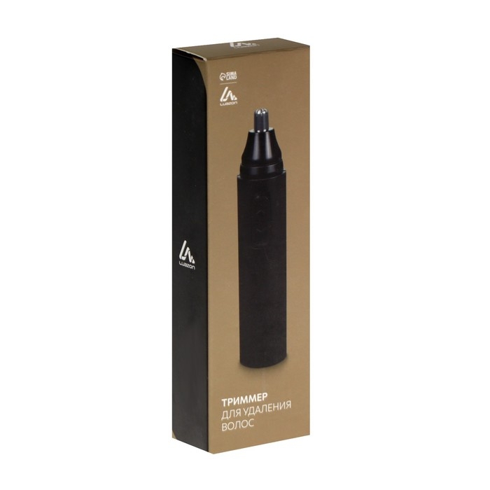 Триммер Luazon LTRI-10, для носа/ушей/бровей, 1хАА (не в комплекте), черный Триммер Luazon LTRI-10, для носа/ушей/бровей, 1хАА (не в комплекте), черный