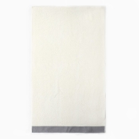 Полотенце махровое Love Life "Honey" 50*90 см, молочный, серый, 100% хл, 450 гр/м2