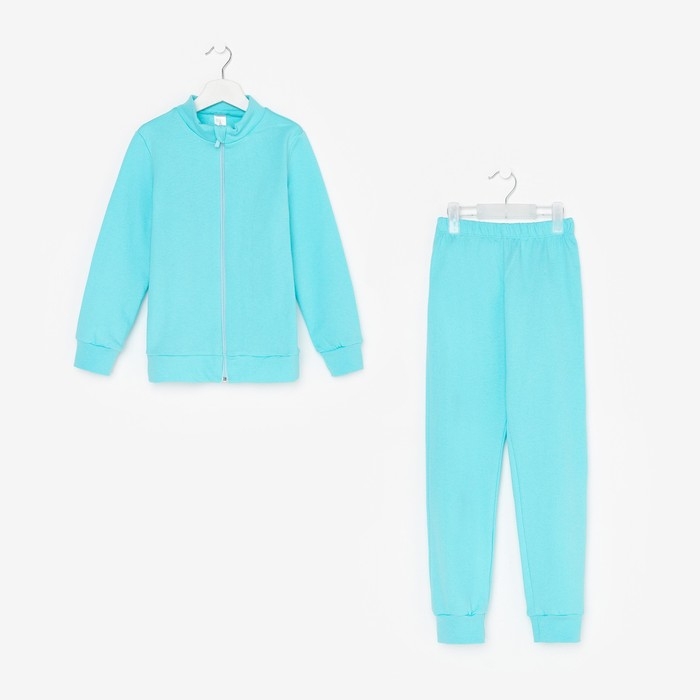 Костюм (джемпер, брюки) детский НАЧЁС, цвет бирюзовый, рост 92 см Костюм (джемпер, брюки) детский НАЧЁС, цвет бирюзовый, рост 92 см