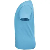 Футболка детская Crusader Kids, бирюзовая, на рост 96-104 см (4 года)