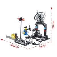 Конструктор Спецназ &laquo;База разведки&raquo;, 95 деталей