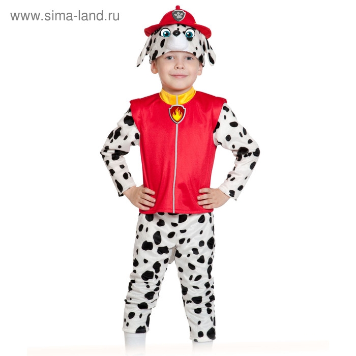 Карнавальный костюм «Маршалл», куртка, бриджи, маска, р. 28-30, рост 104-110 см Карнавальный костюм «Маршалл», куртка, бриджи, маска, р. 28-30, рост 104-110 см