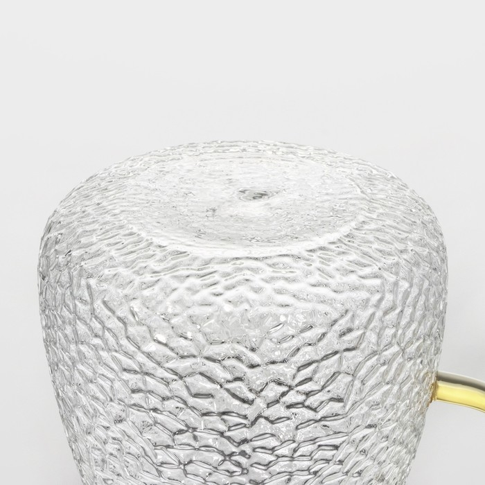 Кувшин для воды стеклянный Magistro &laquo;Сара&raquo;, 1,5 л, 16,5&times;13,5&times;21 см, с крышкой