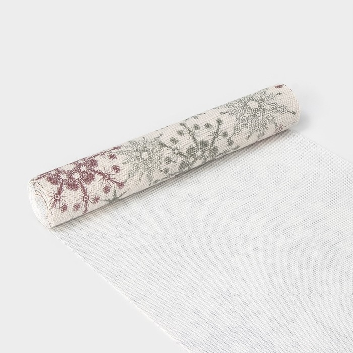 Дорожка новогодняя на стол Доляна &laquo;Новый год&raquo;, сервировочная, 180&times;30 см