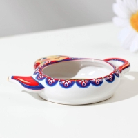 Подставка под чайный пакетик "Матрешка с жар-птицей" Подставка под чайный пакетик "Матрешка с жар-птицей"