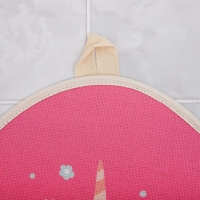 Сетка для хранения игрушек в ванной с петелькой «Единорожка» Сетка для хранения игрушек в ванной с петелькой «Единорожка»