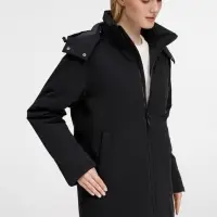 Куртка-парка унисекс Sfera, черная, размер M