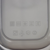 Набор ёмкостей для сыпучих продуктов &laquo;Респект&raquo;, 3 шт, 0,8 л, 1,3 л, 2,3 л, прозрачные, крышка серая