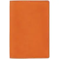 Обложка для паспорта Petrus, оранжевая Обложка для паспорта Petrus, оранжевая