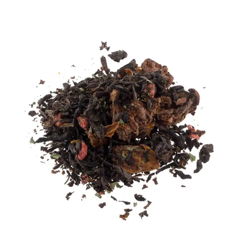 Чай &laquo;Сокочай&raquo;, черный с ананасом, клубникой и мятой