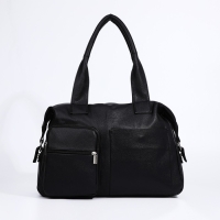 Сумка-саквояж Vita на молнии, цвет чёрный Сумка-саквояж Vita на молнии, цвет чёрный