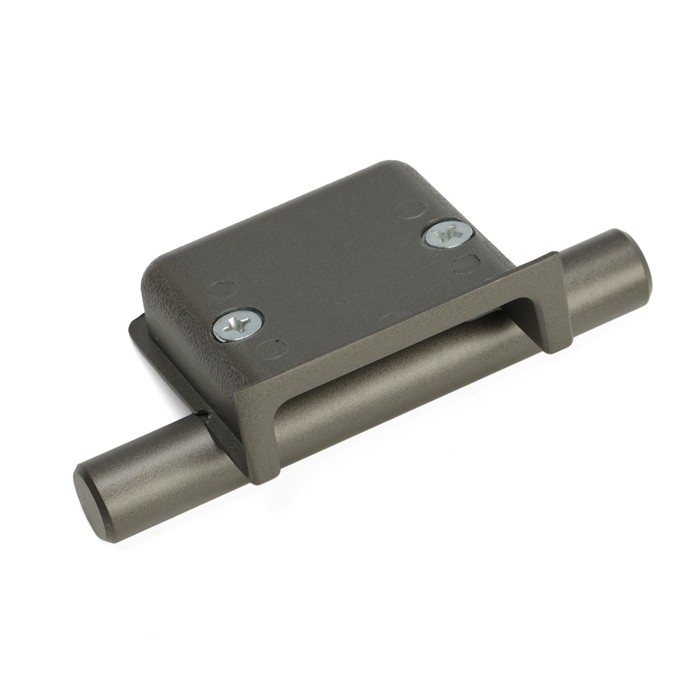 Ручка врезная, Ручка врезная, "Hidden", мо 32 мм, цвет темное железо