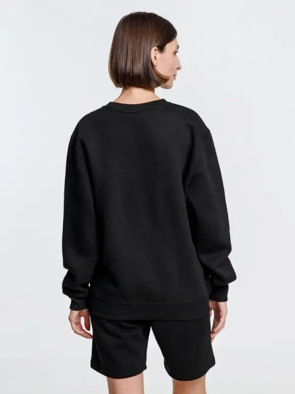 Свитшот унисекс Delta, черный, размер 3XL