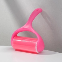 Ролик для чистки одежды силиконовый, 19&times;12&times;5,5 см, цвет МИКС