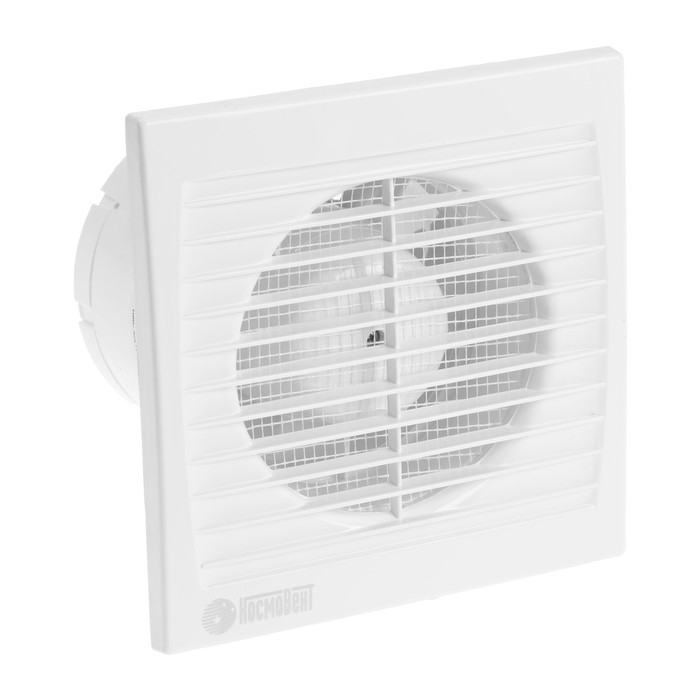 Вентилятор вытяжной "КосмоВент" В100-окш, d=100 мм, 144 м&sup3;/ч, без выключ, обр клапан, подш