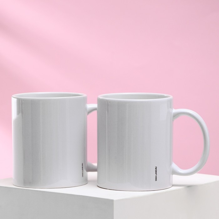 Набор кружек для двоих &laquo;Я котик, ты котик&raquo;, 2 кружки, 320 мл