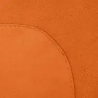 Флисовый плед Warm&Peace XL, оранжевый