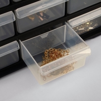 Органайзер универсальный &laquo;Ящик&raquo; 39 мест, пластик, 38,5&times;16&times;47,5 см, цвет чёрный