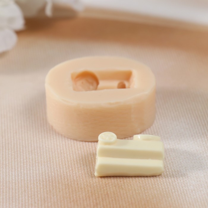 Молд силиконовый Молд силиконовый "Слитки с монетками" Силикон 1х2,5х2 см