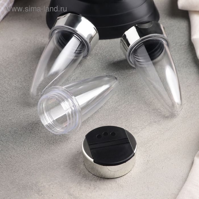 Набор для специй &laquo;Конус&raquo;, 100 мл, на подставке, 6 шт