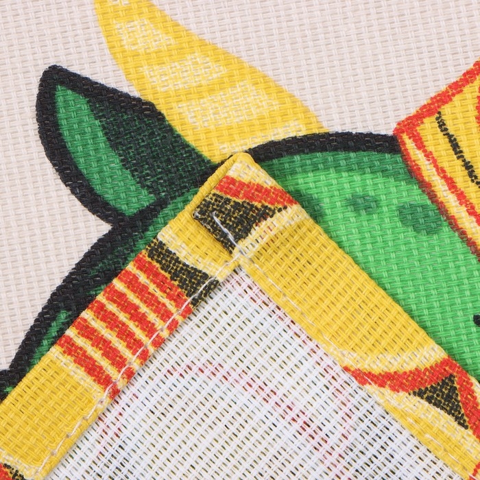 Новый год. Набор полотенец Доляна "Дракон удачи" 28х46 см - 2 шт, 100% хл, рогожка 164 г/м2