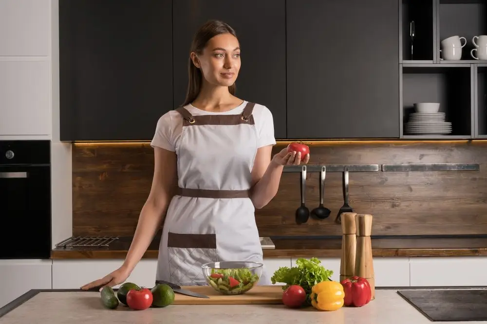 Фартук Keep Palms, горчичный Фартук Keep Palms, горчичный