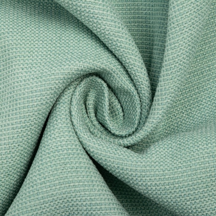 Штора портьерная Этель &laquo;Структурная&raquo;, цвет светло зелёный, на шторной ленте, 250х265 см, 100% п/э