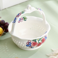 Конфетница «Корзиночка», ягодная, 16,5×16,5×15 см, 1 сорт, Алдошина Л.В. Конфетница «Корзиночка», ягодная, 16,5×16,5×15 см, 1 сорт, Алдошина Л.В.