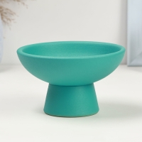 Кашпо - подставка "Кристофер", 13х13х8см, голубое Кашпо - подставка "Кристофер", 13х13х8см, голубое