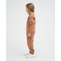 Костюм детский с начёсом (джемпер, брюки) KAFTAN "Basic line" р.38 (146-152), кофе