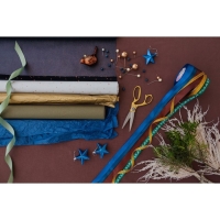 Лента атласная, 20 мм &times; 23 &plusmn; 1 м, цвет синий №40