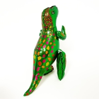 Шар фольгированный 25" &laquo;Динозавр аллозавр&raquo;, цвет зелёный, под воздух