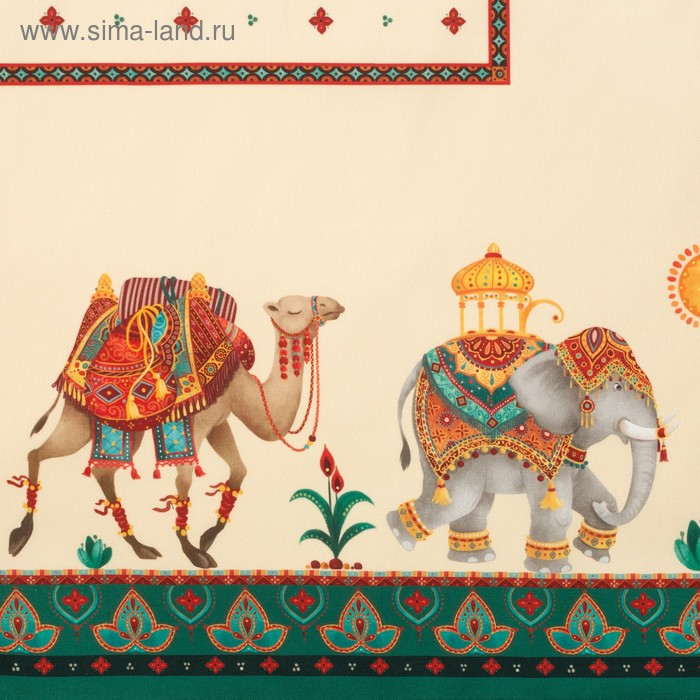 Набор столовый Этель &laquo;Нью-Дели&raquo;, скатерть 110х145+/-3см, салф. 40х40 см-4шт, 100% хлопок