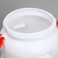 Фляга пищевая, 50 л, горловина 33,6 см, с герметичной крышкой Фляга пищевая, 50 л, горловина 33,6 см, с герметичной крышкой