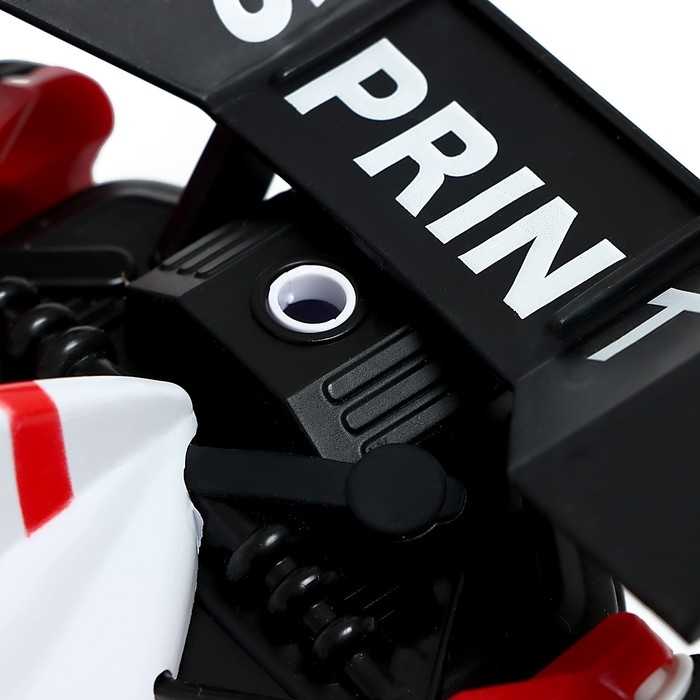 Машина радиоуправляемая &laquo;Формула&raquo;, работает от аккумулятора, эффект дыма, свет, цвет белый