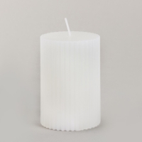 Свеча новогодняя столбик интерьерная «Новый год: Мечты сбудутся», аромат грейпфрут, 7,5 х 5 см Свеча новогодняя столбик интерьерная «Новый год: Мечты сбудутся», аромат грейпфрут, 7,5 х 5 см