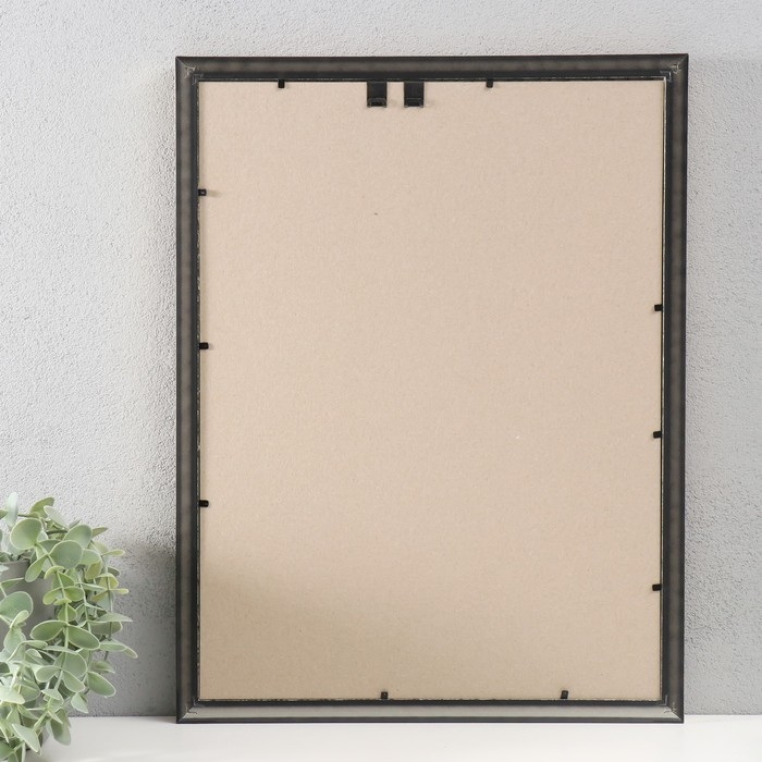 Фоторамка пластик "Винтаж" 30х40 см, венге